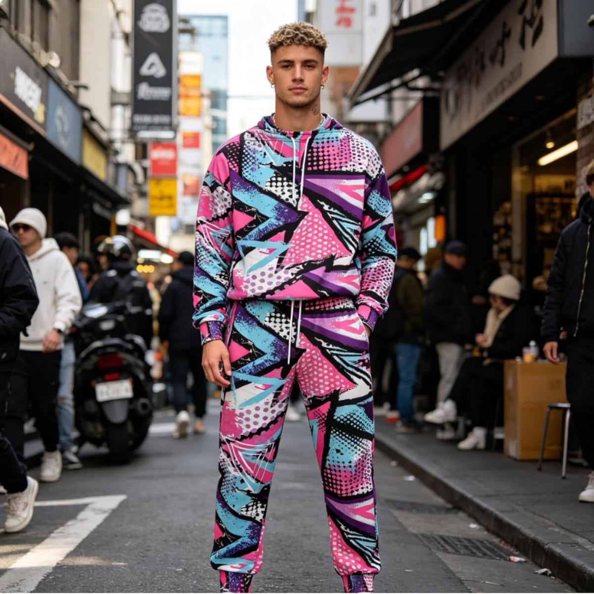 Unisex Funny 3D Print Graphic Sport Jogging Pants Casual Novelty Trousers with Pockets