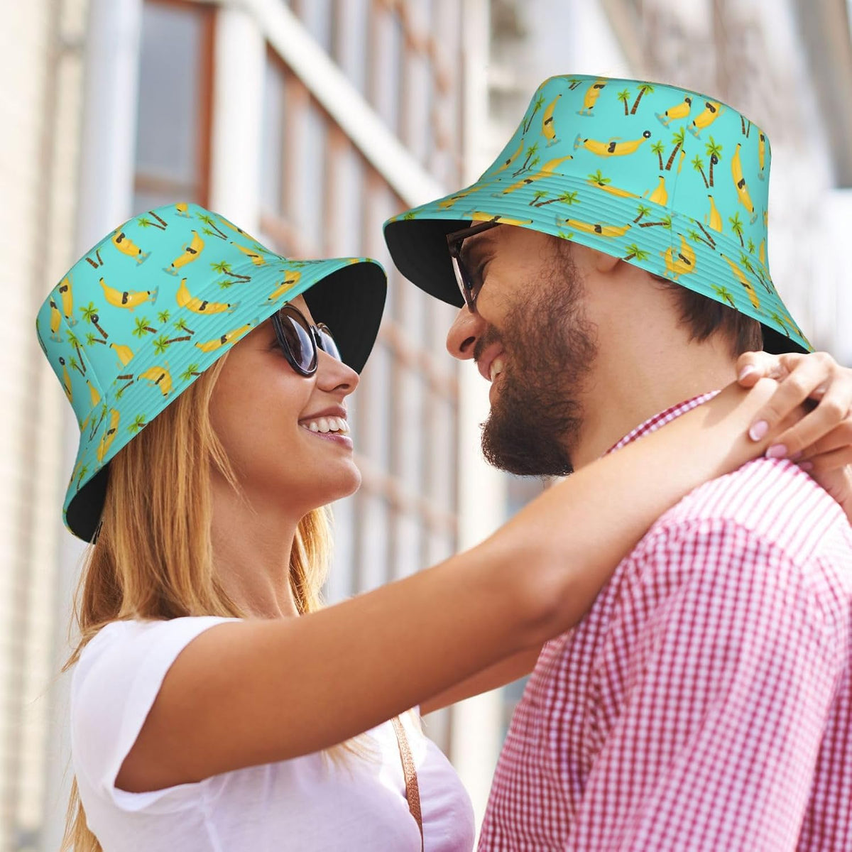 Cool Banana Bucket Hat Summer Beach Travel Sun Hat Packable Fisherman Cap for Men Women