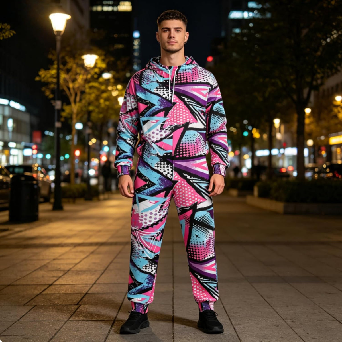 Unisex Funny 3D Print Graphic Sport Jogging Pants Casual Novelty Trousers with Pockets